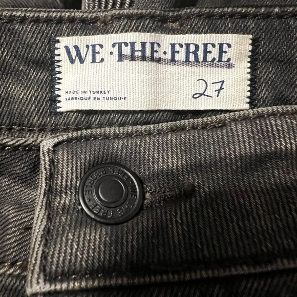 We The Free Vector Moto Mid Rise Flare Jeans Women's Size 27 - Picture 11 of 15